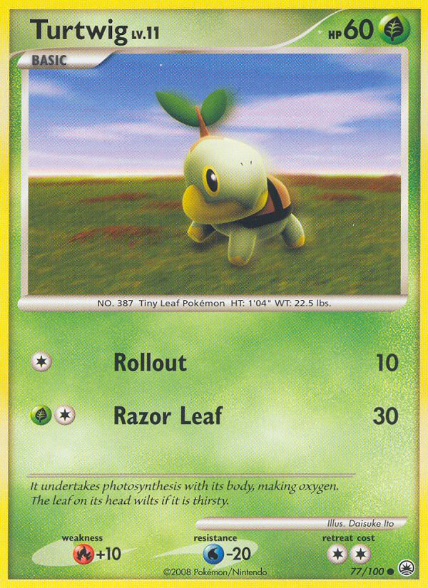 Turtwig (77/100) [Diamond & Pearl: Majestic Dawn] | Odin's Place