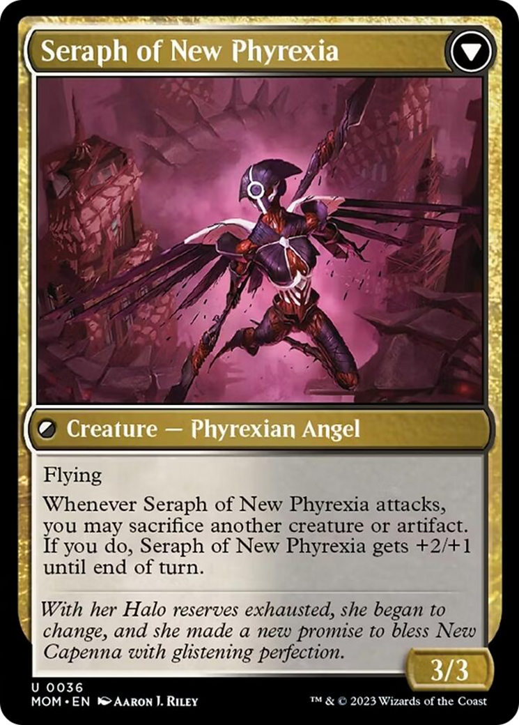 Seraph of New Capenna // Seraph of New Phyrexia [March of the Machine] | Odin's Place