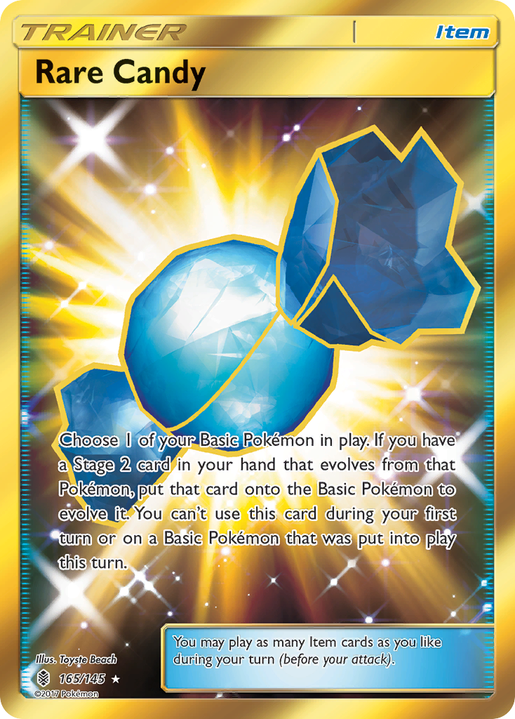Rare Candy (165/145) [Sun & Moon: Guardians Rising] | Odin's Place