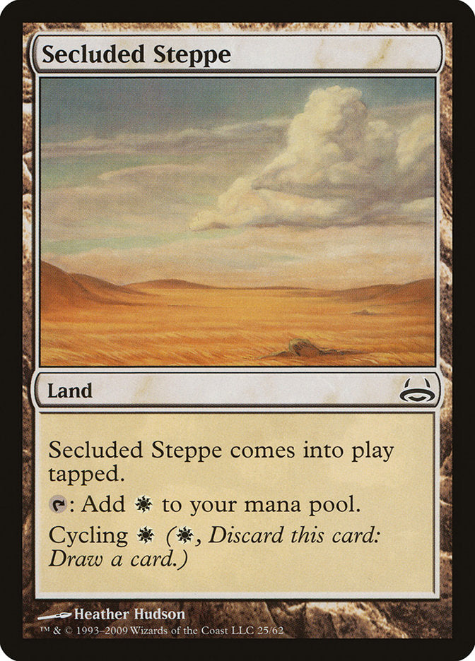Secluded Steppe (25) [Duel Decks: Divine vs. Demonic] | Odin's Place