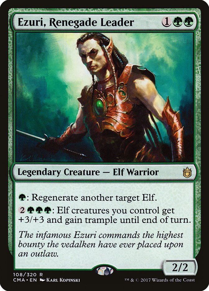 Ezuri, Renegade Leader (108) [Commander Anthology] | Odin's Place
