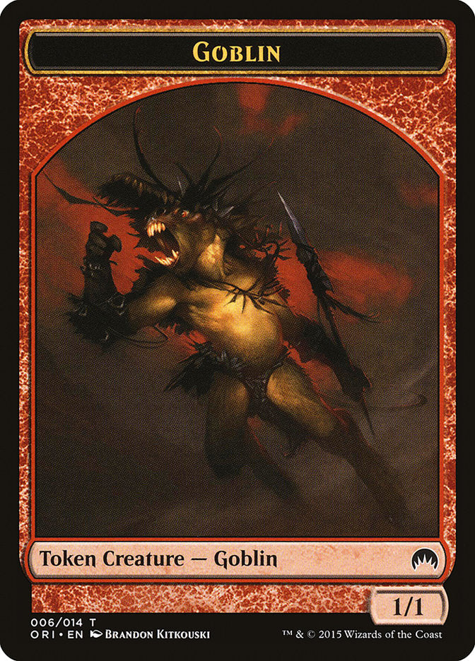 Goblin Token (6) [Magic Origins Tokens] | Odin's Place