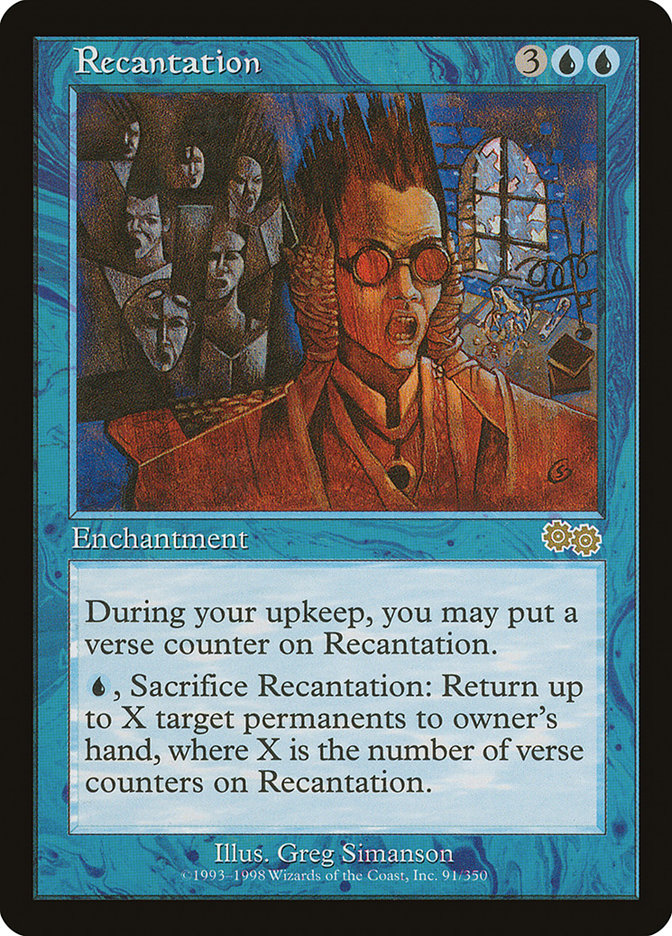 Recantation (91) [Urza's Saga] | Odin's Place