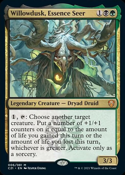 Willowdusk, Essence Seer [Commander 2021] | Odin's Place