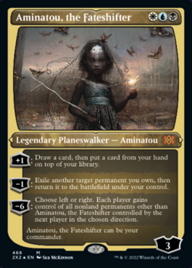 Aminatou, the Fateshifter (Foil Etched) [Double Masters 2022] | Odin's Place