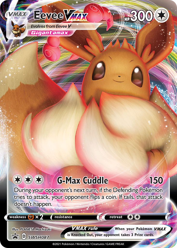 Eevee VMAX (SWSH087) [Sword & Shield: Black Star Promos] | Odin's Place
