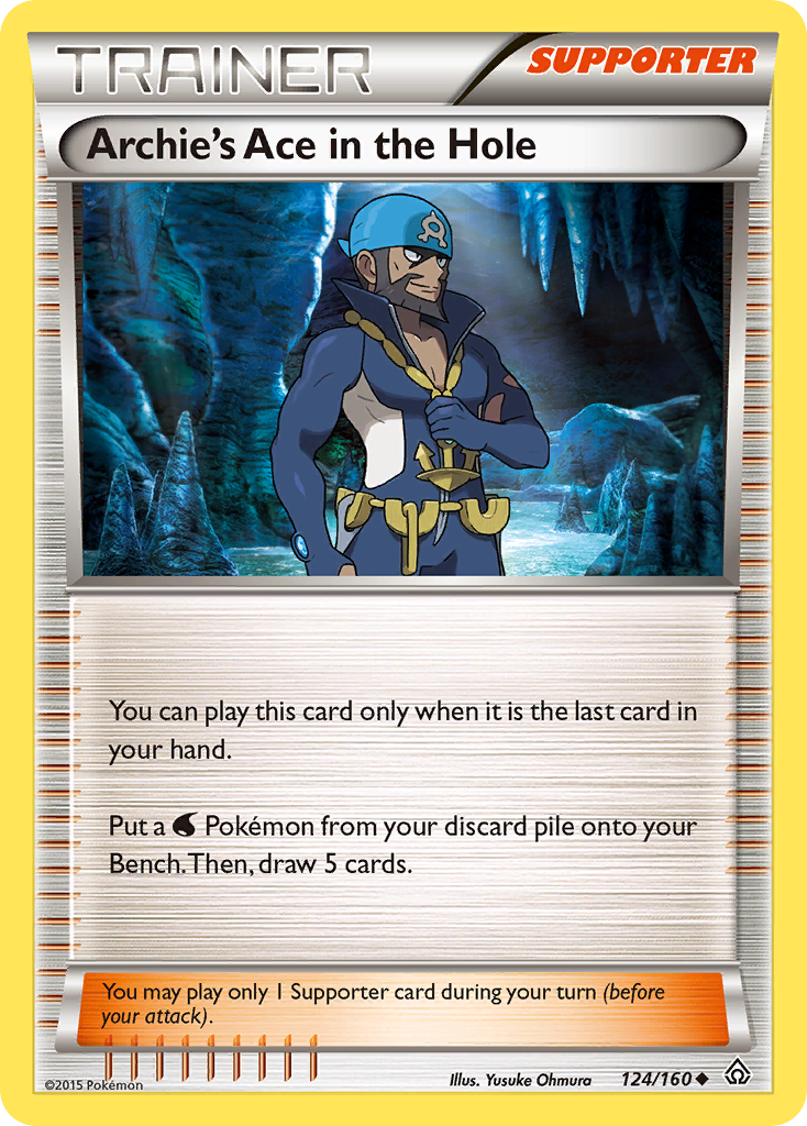 Archie's Ace in the Hole (124/160) [XY: Primal Clash] | Odin's Place