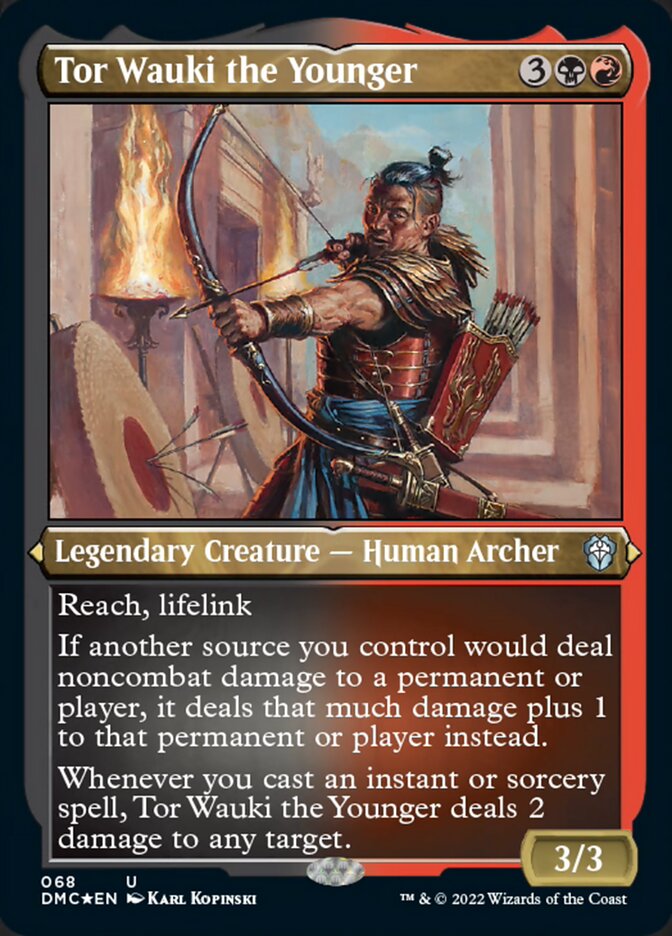 Tor Wauki the Younger (Foil Etched) [Dominaria United Commander] | Odin's Place