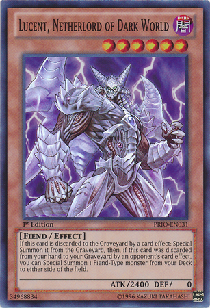 Lucent, Netherlord of Dark World [PRIO-EN031] Super Rare | Odin's Place