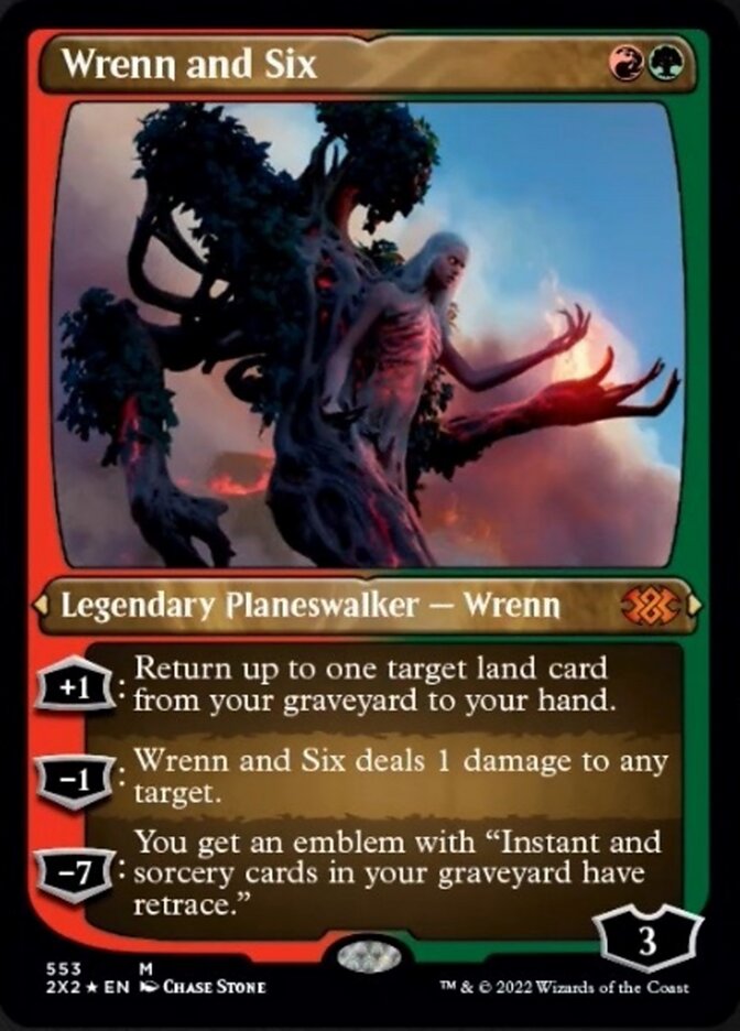 Wrenn and Six (Foil Etched) [Double Masters 2022] | Odin's Place