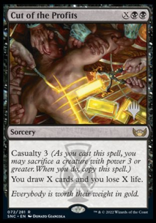 Cut of the Profits (Promo Pack) [Streets of New Capenna Promos] | Odin's Place