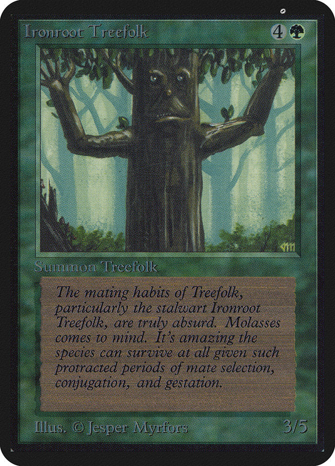 Ironroot Treefolk (203) [Alpha Edition] | Odin's Place