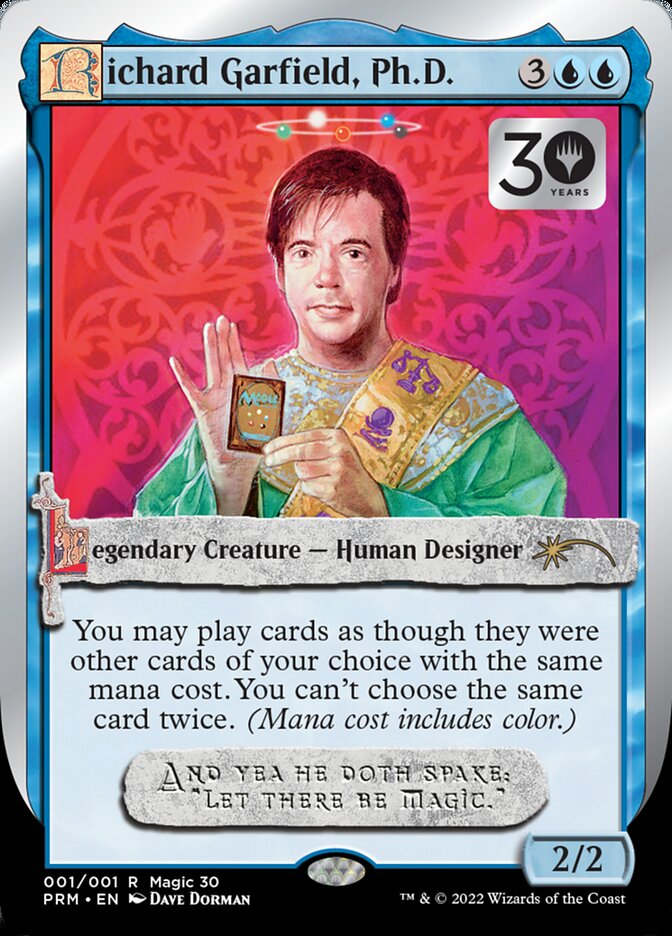 Richard Garfield, Ph.D. [30th Anniversary Promos] | Odin's Place