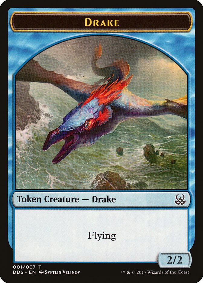 Drake Token (1) [Duel Decks: Mind vs. Might Tokens] | Odin's Place