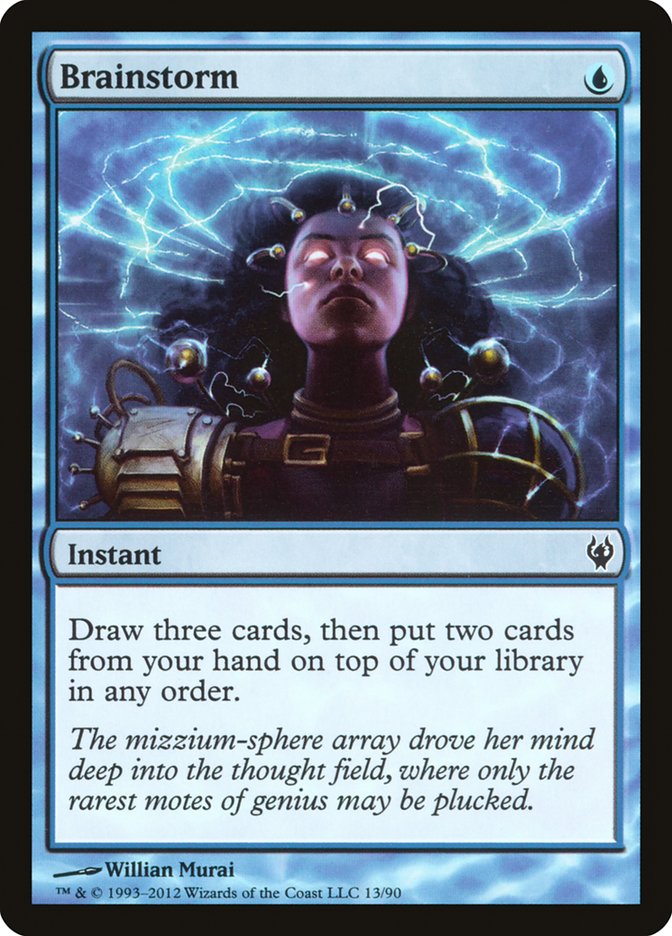 Brainstorm (13) [Duel Decks: Izzet vs. Golgari] | Odin's Place