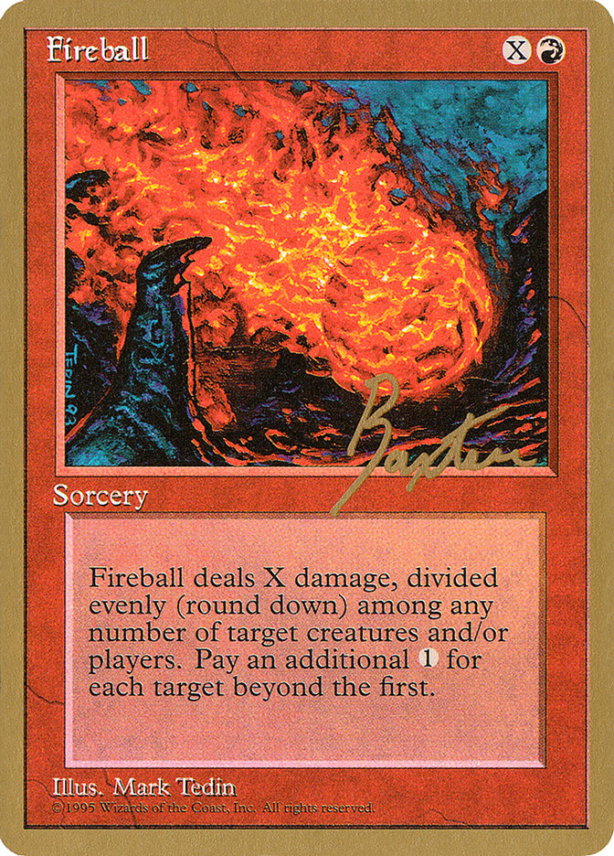 Fireball (George Baxter) [Pro Tour Collector Set] | Odin's Place