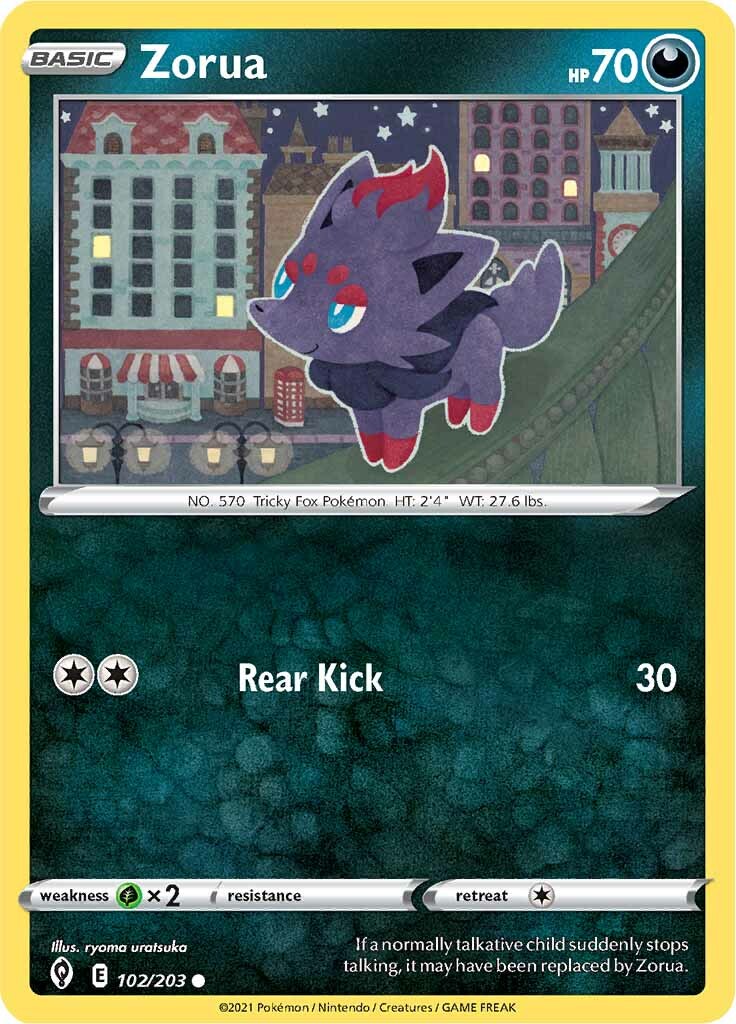 Zorua (102/203) [Sword & Shield: Evolving Skies] | Odin's Place