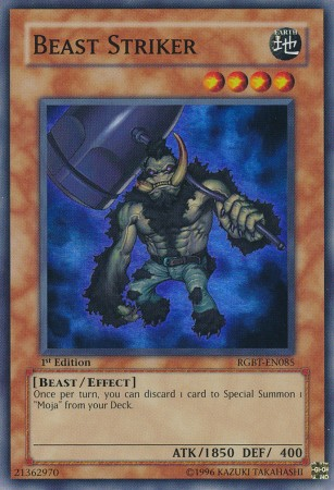 Beast Striker [RGBT-EN085] Super Rare | Odin's Place