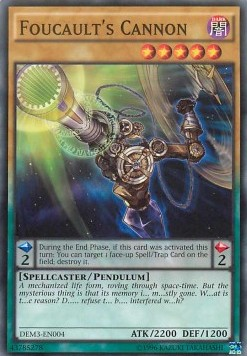 Foucault's Cannon [DEM3-EN004] Common | Odin's Place