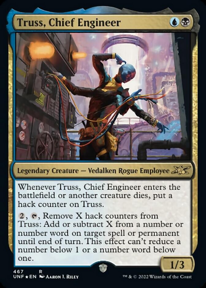 Truss, Chief Engineer (Galaxy Foil) [Unfinity] | Odin's Place