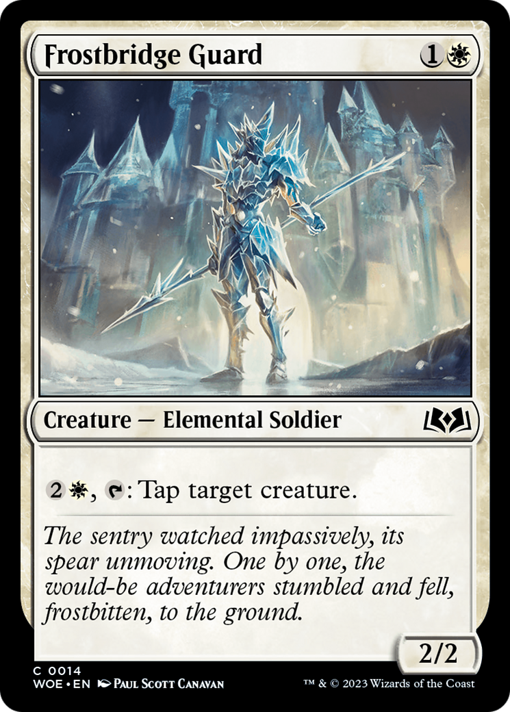 Frostbridge Guard [Wilds of Eldraine] | Odin's Place