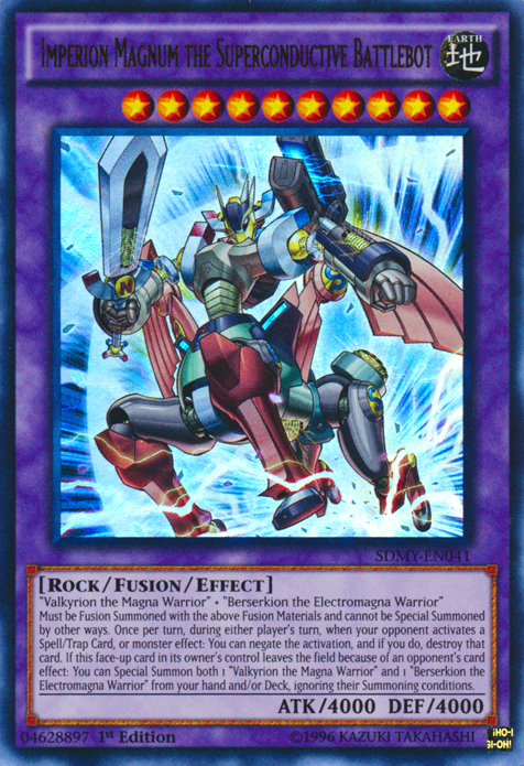 Imperion Magnum the Superconductive Battlebot [SDMY-EN041] Ultra Rare | Odin's Place