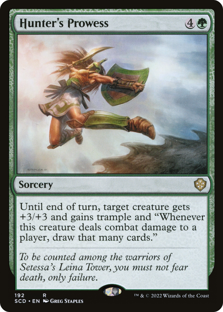 Hunter's Prowess [Starter Commander Decks] | Odin's Place