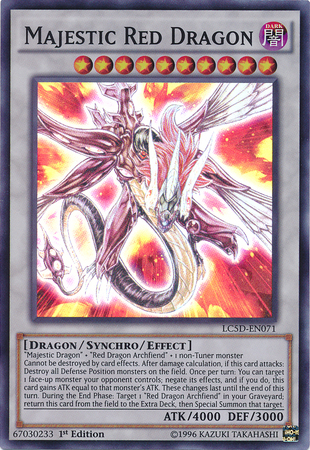 Majestic Red Dragon [LC5D-EN071] Super Rare | Odin's Place