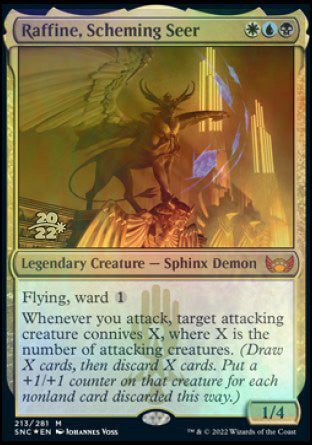 Raffine, Scheming Seer [Streets of New Capenna Prerelease Promos] | Odin's Place