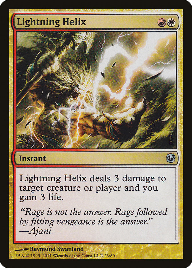 Lightning Helix (23) [Duel Decks: Ajani vs. Nicol Bolas] | Odin's Place
