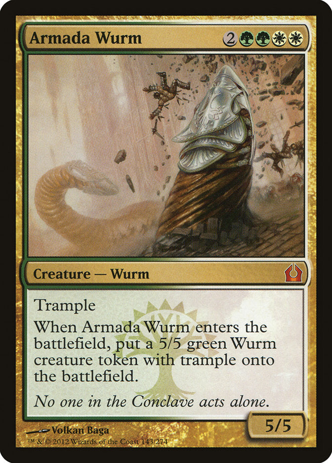 Armada Wurm (143) [Return to Ravnica] | Odin's Place