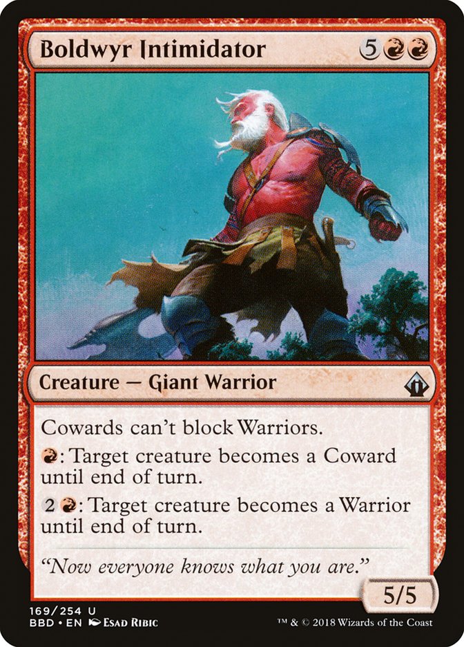 Boldwyr Intimidator (169) [Battlebond] | Odin's Place