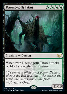 Daemogoth Titan [Strixhaven: School of Mages] | Odin's Place