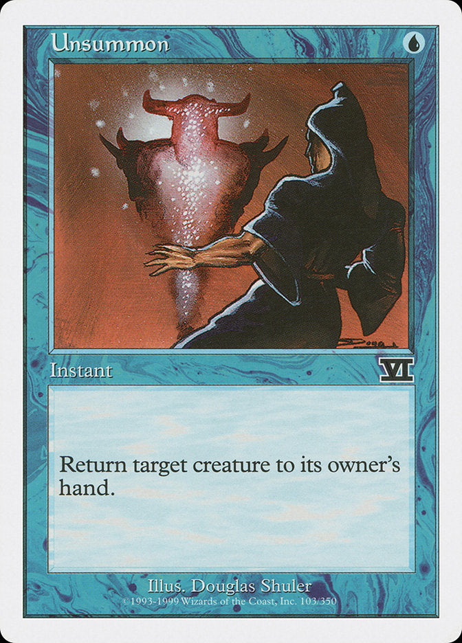 Unsummon (103) [Classic Sixth Edition] | Odin's Place