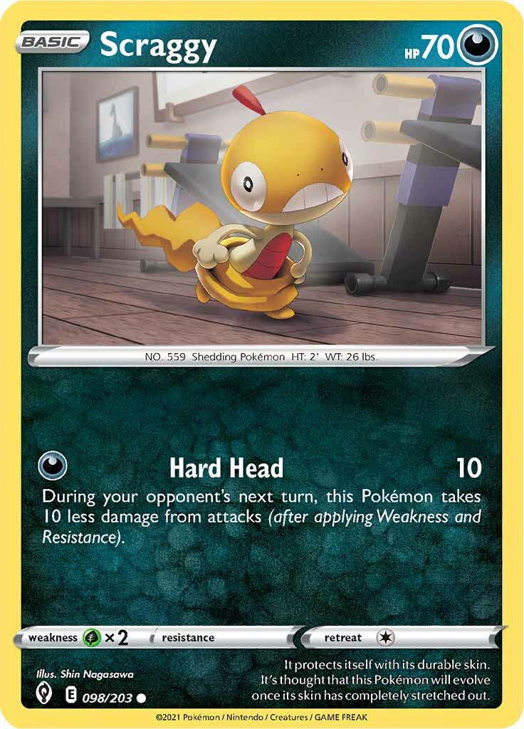 Scraggy (098/203) [Sword & Shield: Evolving Skies] | Odin's Place