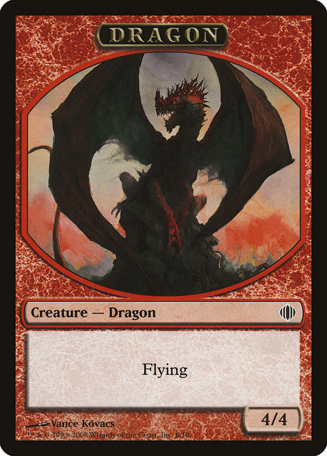 Dragon Token (6) [Shards of Alara Tokens] | Odin's Place