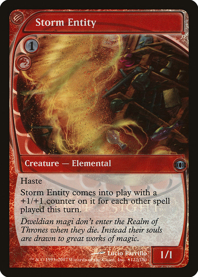 Storm Entity [Future Sight Promos] | Odin's Place