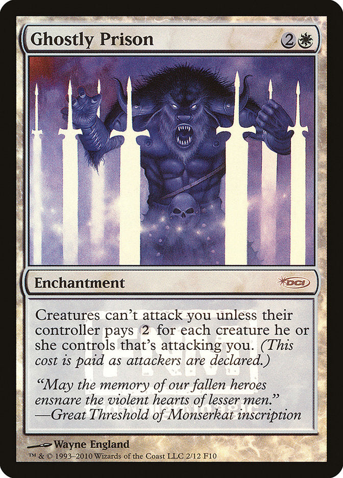Ghostly Prison (2) [Friday Night Magic 2010] | Odin's Place