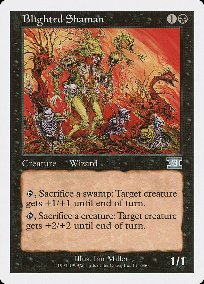 Blighted Shaman (114) [Classic Sixth Edition] | Odin's Place
