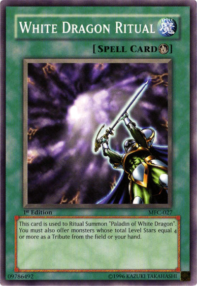 White Dragon Ritual [MFC-027] Common | Odin's Place