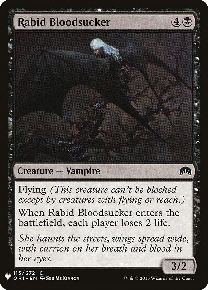 Rabid Bloodsucker [Mystery Booster] | Odin's Place