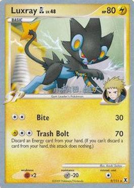 Luxray GL LV.48 (9/111) (LuxChomp of the Spirit - Yuta Komatsuda) [World Championships 2010] | Odin's Place