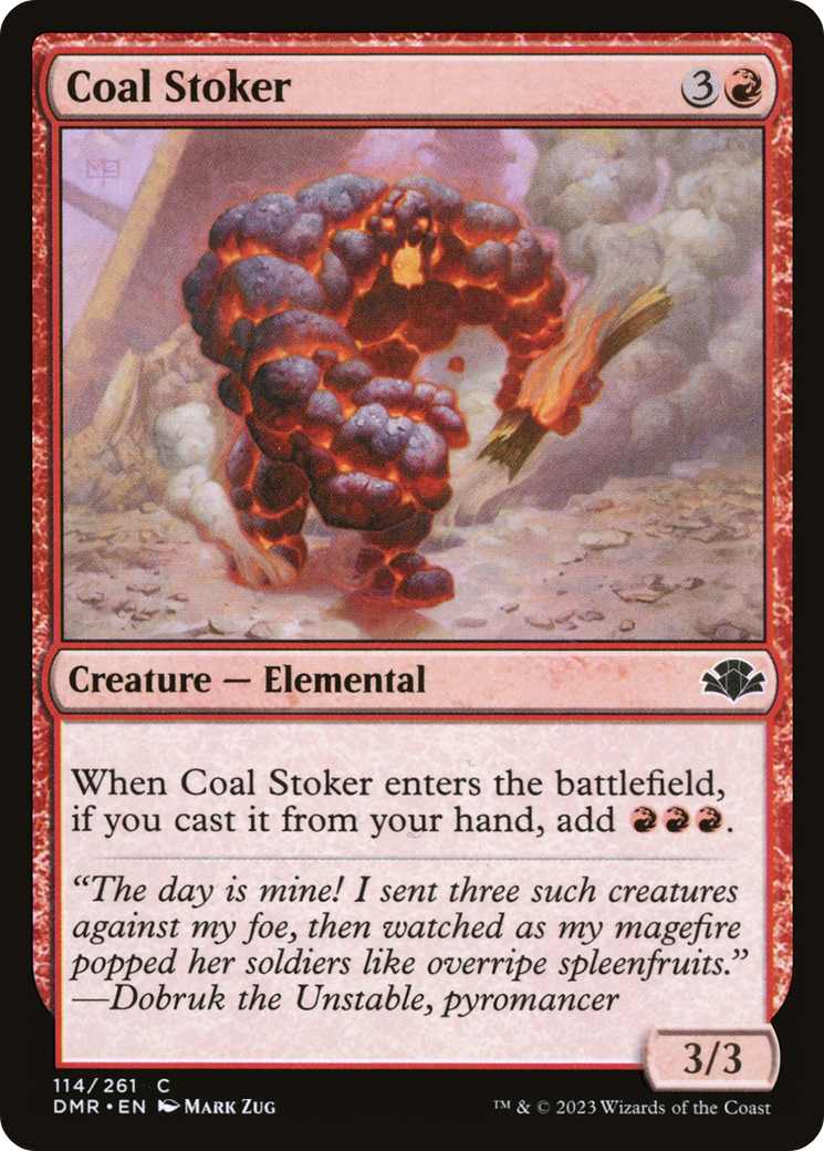 Coal Stoker [Dominaria Remastered] | Odin's Place
