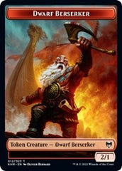 Dwarf Beserker // Bird Double-Sided Token [Kaldheim Tokens] | Odin's Place