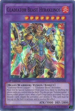 Gladiator Beast Heraklinos [LCGX-EN253] Super Rare | Odin's Place