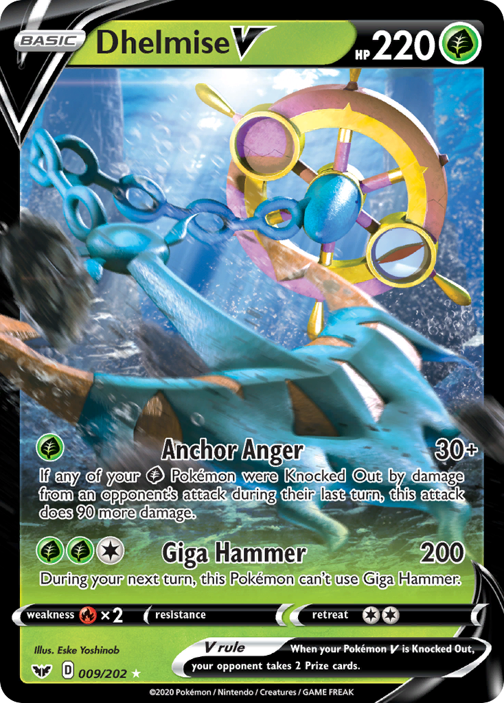 Dhelmise V (009/202) [Sword & Shield: Base Set] | Odin's Place