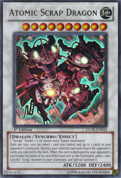 Atomic Scrap Dragon [STOR-EN043] Ultra Rare | Odin's Place
