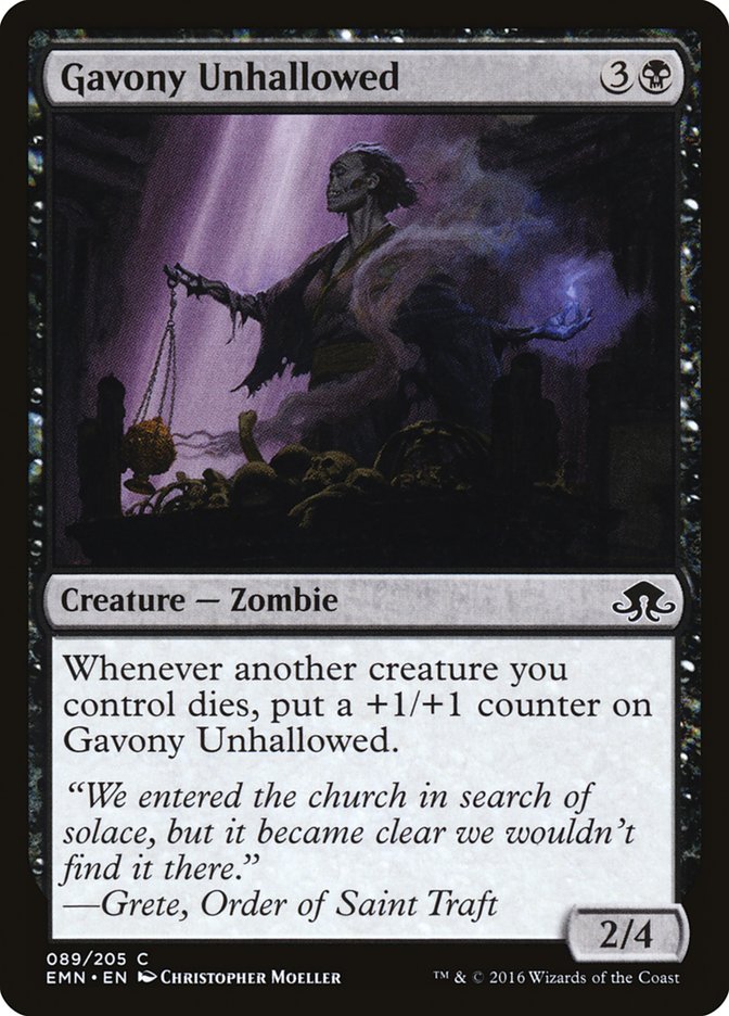 Gavony Unhallowed (89) [Eldritch Moon] | Odin's Place