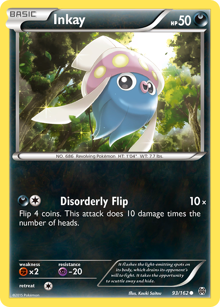 Inkay (93/162) [XY: BREAKthrough] | Odin's Place