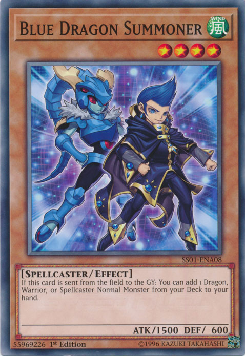 Blue Dragon Summoner [SS01-ENA08] Common | Odin's Place